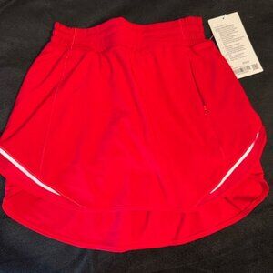 Lululemon Hotty Hot HR Skirt (Brand New!)